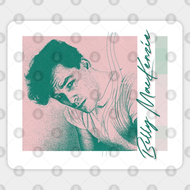 Billy MacKenzie //// 80s Aesthetic Fan Art Design Sticker by unknown_pleasures